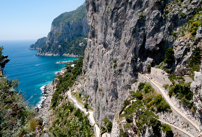 Capri, Via Marina Piccola